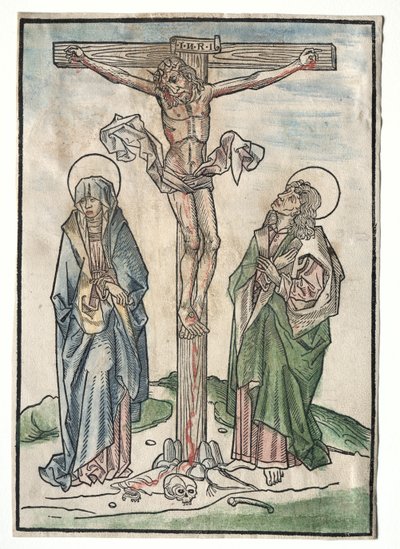 Chrystus na krzyżu, 1400. autorstwa Unbekannt