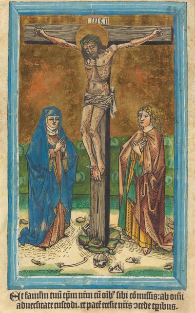 Chrystus na krzyżu, 1485. autorstwa Unbekannt