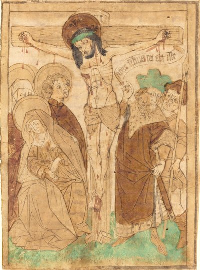 Chrystus na krzyżu, ok. godz. 14501460. autorstwa Unbekannt