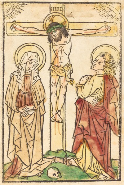 Chrystus na krzyżu, ok. godz. 1460. autorstwa Unbekannt