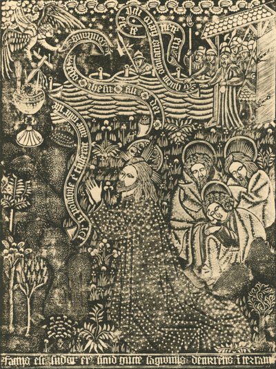 Chrystus na Górze Oliwnej Kropkowany druk, 1915. autorstwa Unbekannt