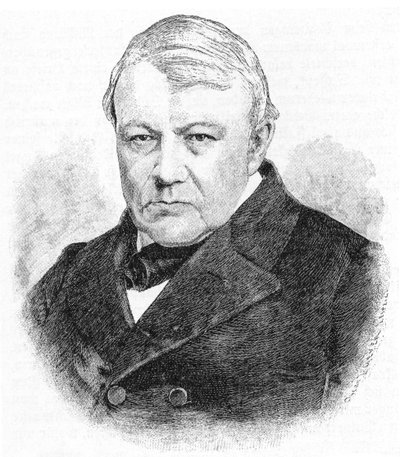 Christian Friedrich Schonbein, niemiecki chemik, ok. 1898 r. autorstwa Unbekannt