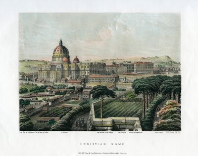 Chrześcijański Rzym, Włochy, c1865 autorstwa Unbekannt