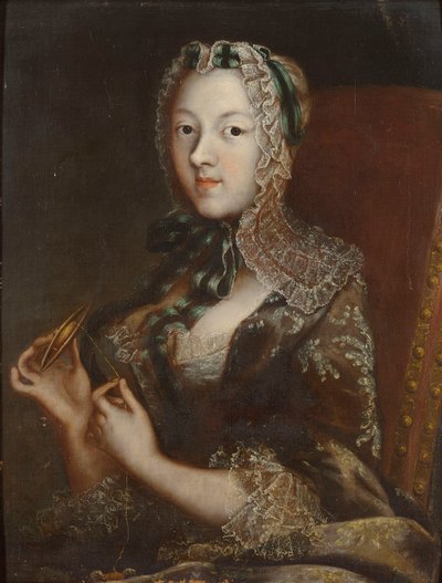 Christine Henriette z Hesji-Rotenburga 1717-1778, księżna Carignan, XVIII wiek. autorstwa Unbekannt