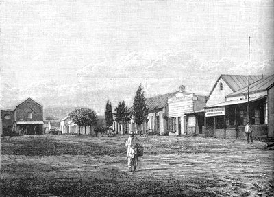 Plac Kościelny, Pretoria, ok. 1880 r. autorstwa Unbekannt