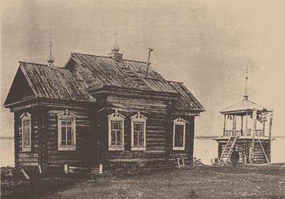 Kościół Ofiarowania NMP, Dudinka, lata 1910 autorstwa Unbekannt