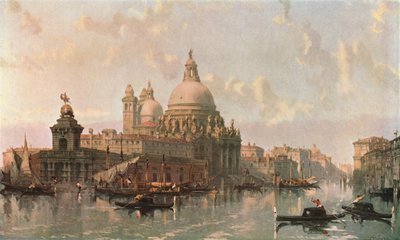 Kościół Santa Maria della Salute, Wenecja, 1862, c1902. autorstwa Unbekannt