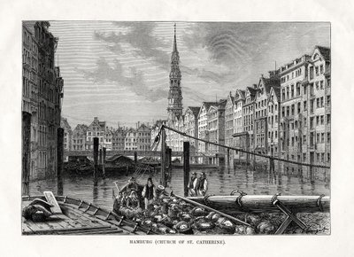 Kościół św Katarzyny, Hamburg, Niemcy, 1879 autorstwa Unbekannt