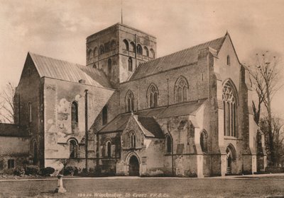 Kościół Szpitala Św. Krzyża, Winchester, Hampshire, początek XX wieku autorstwa Unbekannt