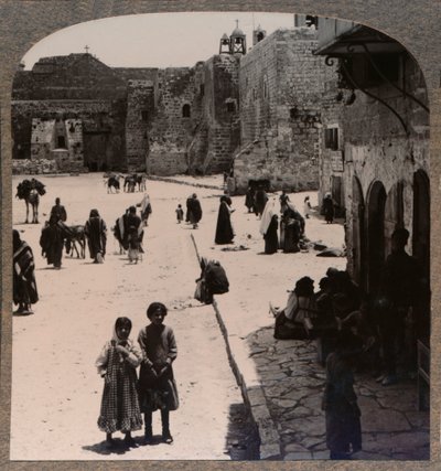 Kościół Narodzenia Pańskiego, Betlejem, ok. 1900 autorstwa Unbekannt