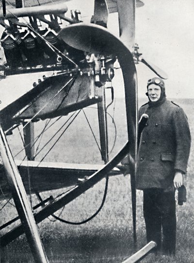 Churchill zainteresował się samolotami i przewidział największe możliwości, 1914, 1945 autorstwa Unbekannt