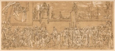 Najświętsza Madonna Cimabue niesiona w procesji..., 1853-1855 c 1880-1882 autorstwa Unbekannt