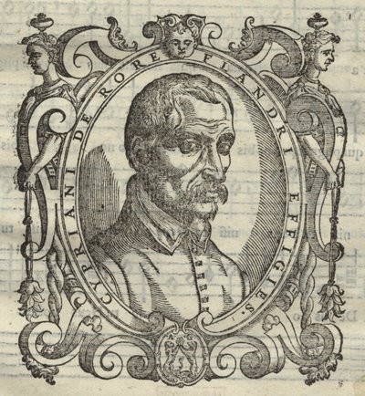 Cipriano de Rore 151516-1565 Z Cypriana de Rore Sacrae Cantiones, 1584 autorstwa Unbekannt