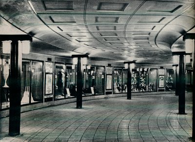 Obszar komunikacyjny stacji Piccadilly Circus, 1929 autorstwa Unbekannt
