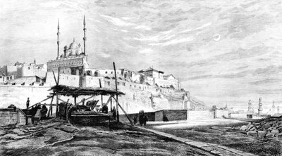 Cytadela w Kairze, Egipt, 1880 autorstwa Unbekannt