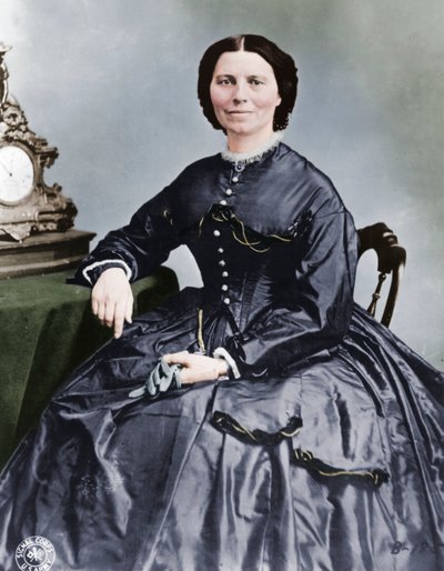Clara Barton 1821-1912, założycielka amerykańskiego oddziału Czerwonego Krzyża autorstwa Unbekannt
