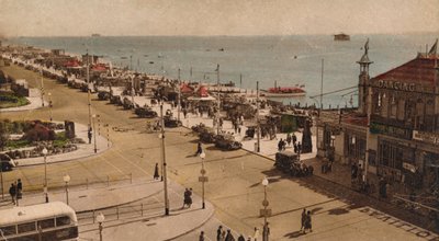 Clarence Esplanade i molo, Southsea, Hampshire, ok. 1930 autorstwa Unbekannt