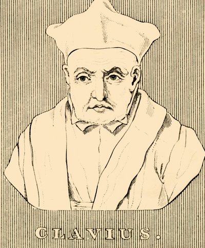 Clavius, 1538-1612, 1830. autorstwa Unbekannt