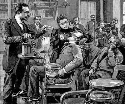 Klinika w Szkole Stomatologii, Paryż, 1892 autorstwa Unbekannt