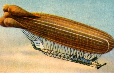 sterowiec Clément-Bayard nr 1, 1908, 1932. autorstwa Unbekannt