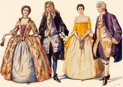 Odzież króluje królowej Anny i Jerzego I, 1702-1725, 1903, 1937. autorstwa Unbekannt