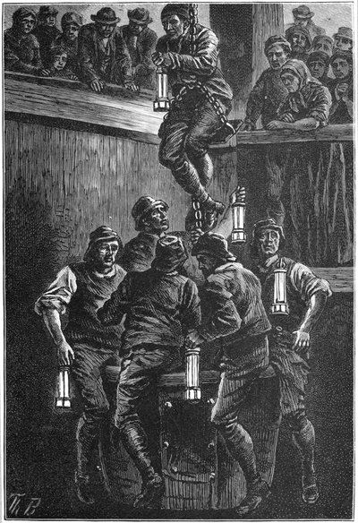 Wypadek w kopalni węgla, Seaham Colliery, County Durham, 1880 c1895 autorstwa Unbekannt