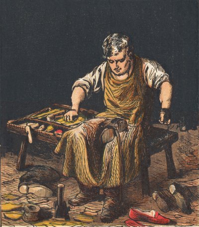 Buty naprawcze szewca, 1867. autorstwa Unbekannt