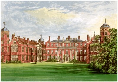 Cobham Hall, Kent, dom hrabiego Darnley, ok. 1880 autorstwa Unbekannt