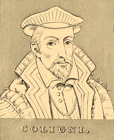 Coligni, 1519-1572, 1830. autorstwa Unbekannt