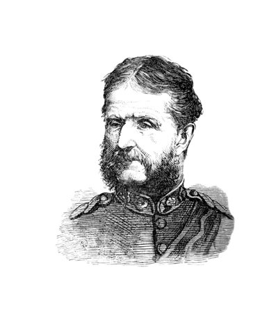 Pułkownik Nugent, dowodzący inżynierami królewskimi, ok. 1882 r. autorstwa Unbekannt