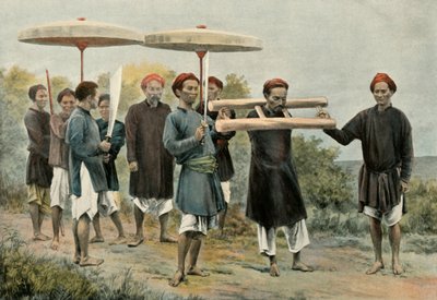 Skazani na chodzenie w karze, Skazani na chodzenie w karze, 1900. autorstwa Unbekannt