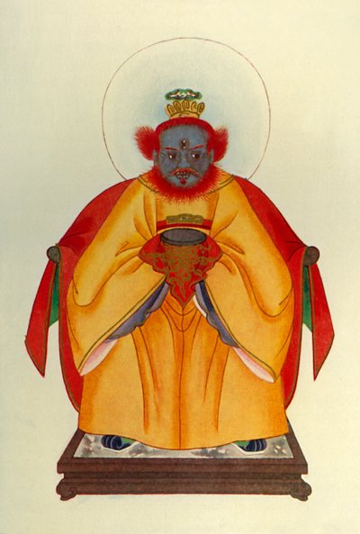 „Konfucjusz: Wielki Nienapoteozowany Bóg Chin”, 1912. autorstwa Unbekannt
