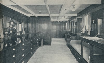 Centrum kontroli cesarzowej Wielkiej Brytanii, sala nawigacyjna i sterówka, 1936 autorstwa Unbekannt