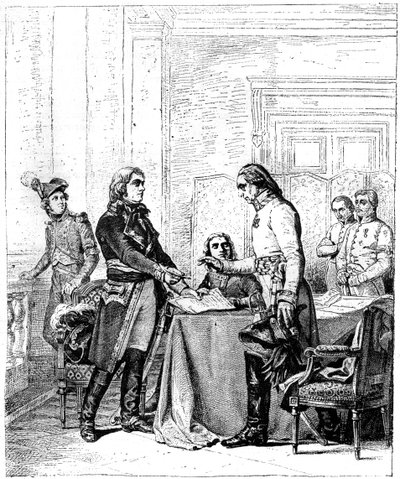 Konwencja po bitwie pod Marengo, Włochy, 15 czerwca 1800 1882-1884 autorstwa Unbekannt