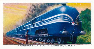 Koronacyjny Scot Express, LMSR, 1938 autorstwa Unbekannt