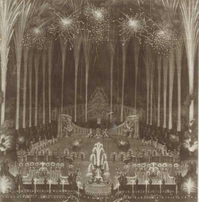Koronacja carycy Elżbiety w Moskwie, 25 kwietnia 1742 r. autorstwa Unbekannt