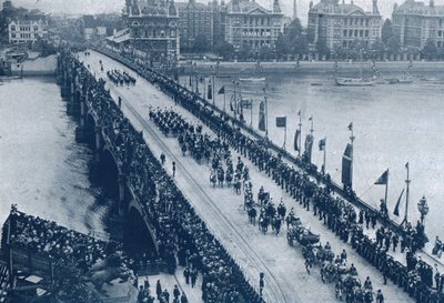 Koronacja króla Jerzego V i królowej Marii, Londyn, 1911. autorstwa Unbekannt