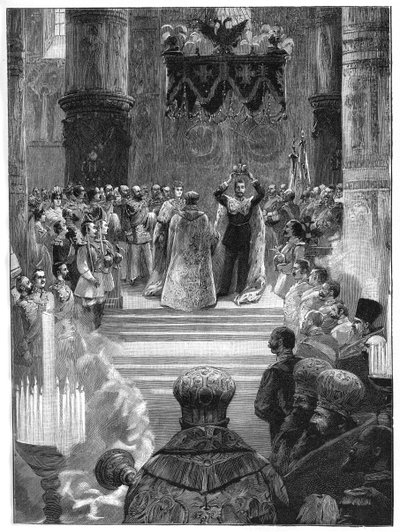 Koronacja cara Mikołaja II, 26 maja 1896, 1900 autorstwa Unbekannt