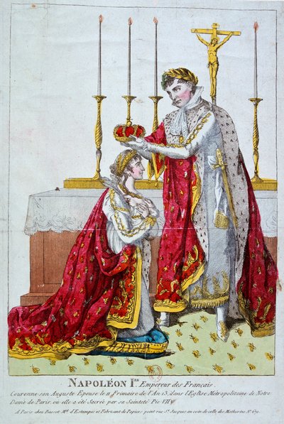 Koronacja cesarzowej Józefiny, 2 grudnia 1804 r., XIX w. autorstwa Unbekannt