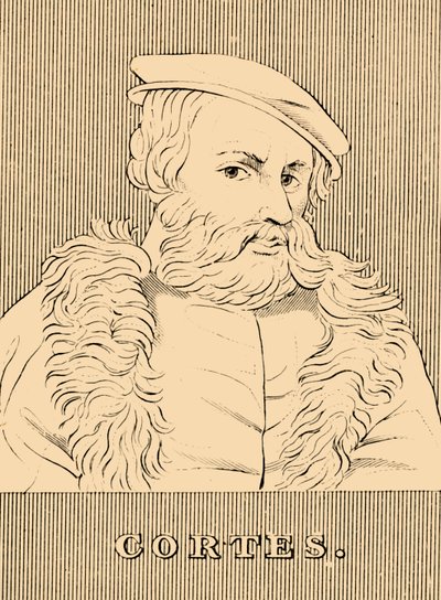 Cortezy, 1485-1547, 1830. autorstwa Unbekannt