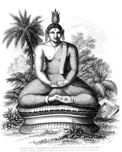 Cotama Budda, 1880 autorstwa Unbekannt