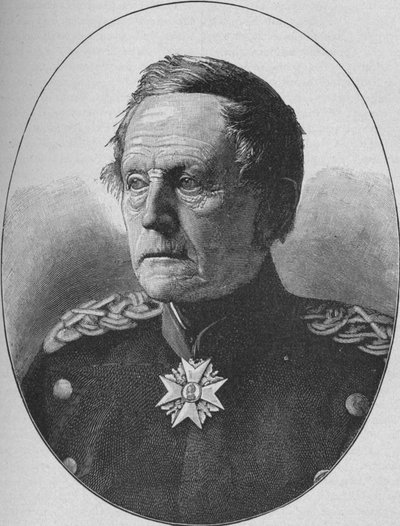 Hrabia von Moltke, c1890 autorstwa Unbekannt