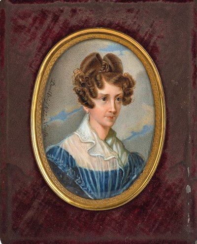 Hrabina Emilie Troubetzkoy, z domu Princess zu Sayn Wittgenstein 1801-1869, 1828. autorstwa Unbekannt