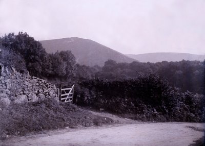 Wieś w pobliżu Plymouth w Devon. autorstwa Unbekannt