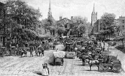 Court House Square, Lexington, Kentucky autorstwa Unbekannt