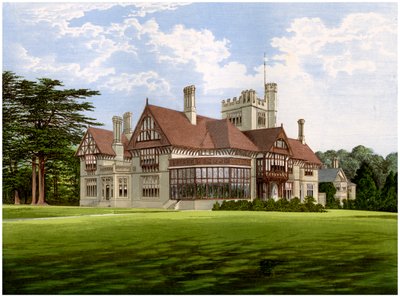 Cowdray Park, Sussex, dom hrabiego Egmont, ok. 1880 autorstwa Unbekannt