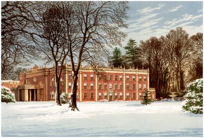Cranbury Park, Hampshire, dom rodziny Chamberlayne, ok. 1880 autorstwa Unbekannt
