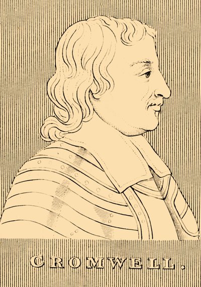 Cromwell, 1599-1658, 1830. autorstwa Unbekannt