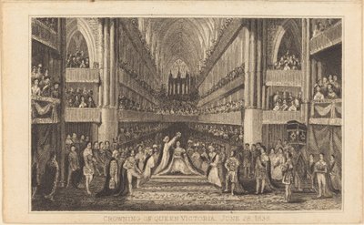 Koronacja królowej Wiktorii, 28 czerwca 1838 [prawa połowa], XIX wiek. autorstwa Unbekannt