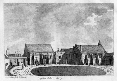 Pałac Croydon, Surrey, 1785 autorstwa Unbekannt